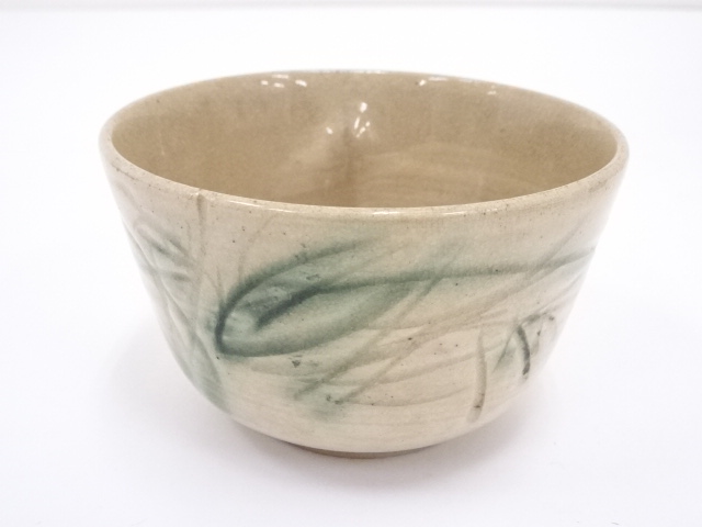 JAPANESE TEA CEREMONY / CHAWAN(TEA BOWL) / PLANTS